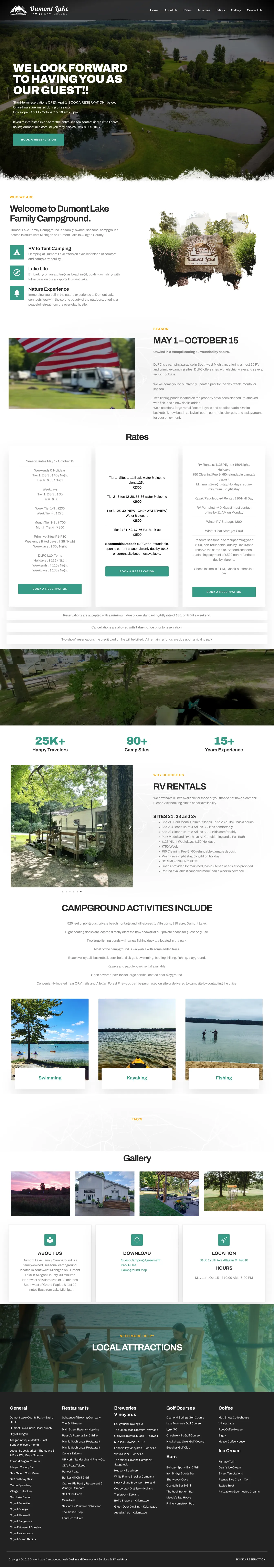 Dumont Lake Family Campground